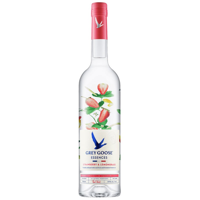 Grey goose fraise & citronnelle 30°C  -1L