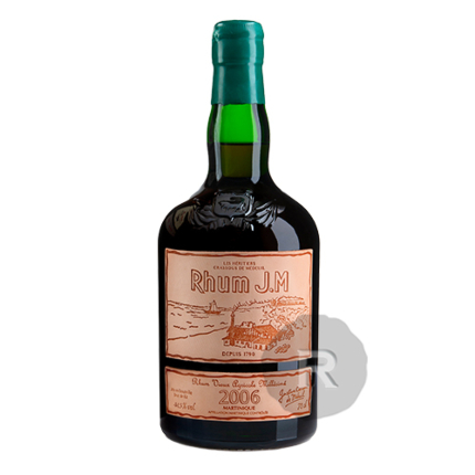 Jm rhum vieux  41.5° - 15 ans - 2006 - 70cl
